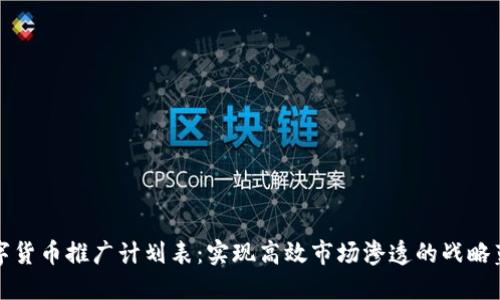 数字货币推广计划表：实现高效市场渗透的战略蓝图