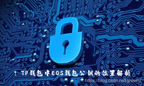 : TP钱包中EOS钱包公钥的位置解析
